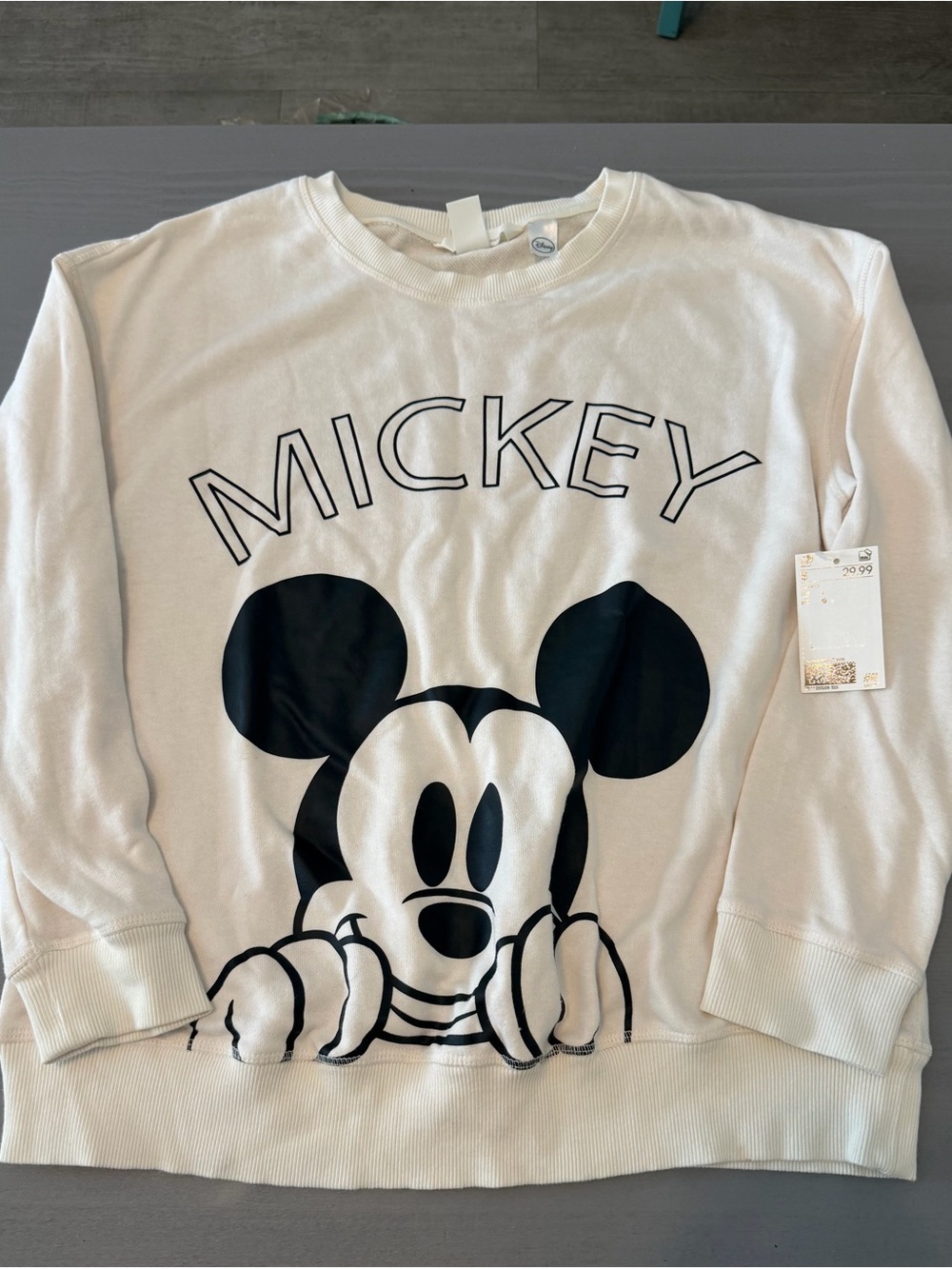 NWT H&M Disney Mickey Crewneck Sweatshirt